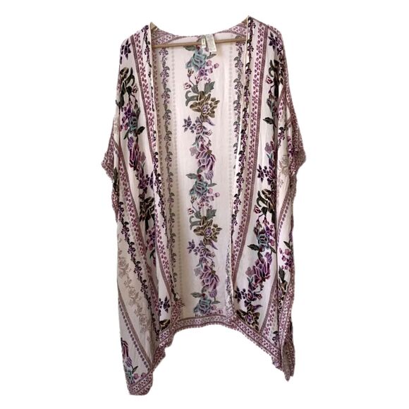 Japra Other - Japna Floral No belt kimono beach cover up One Size Fits Most